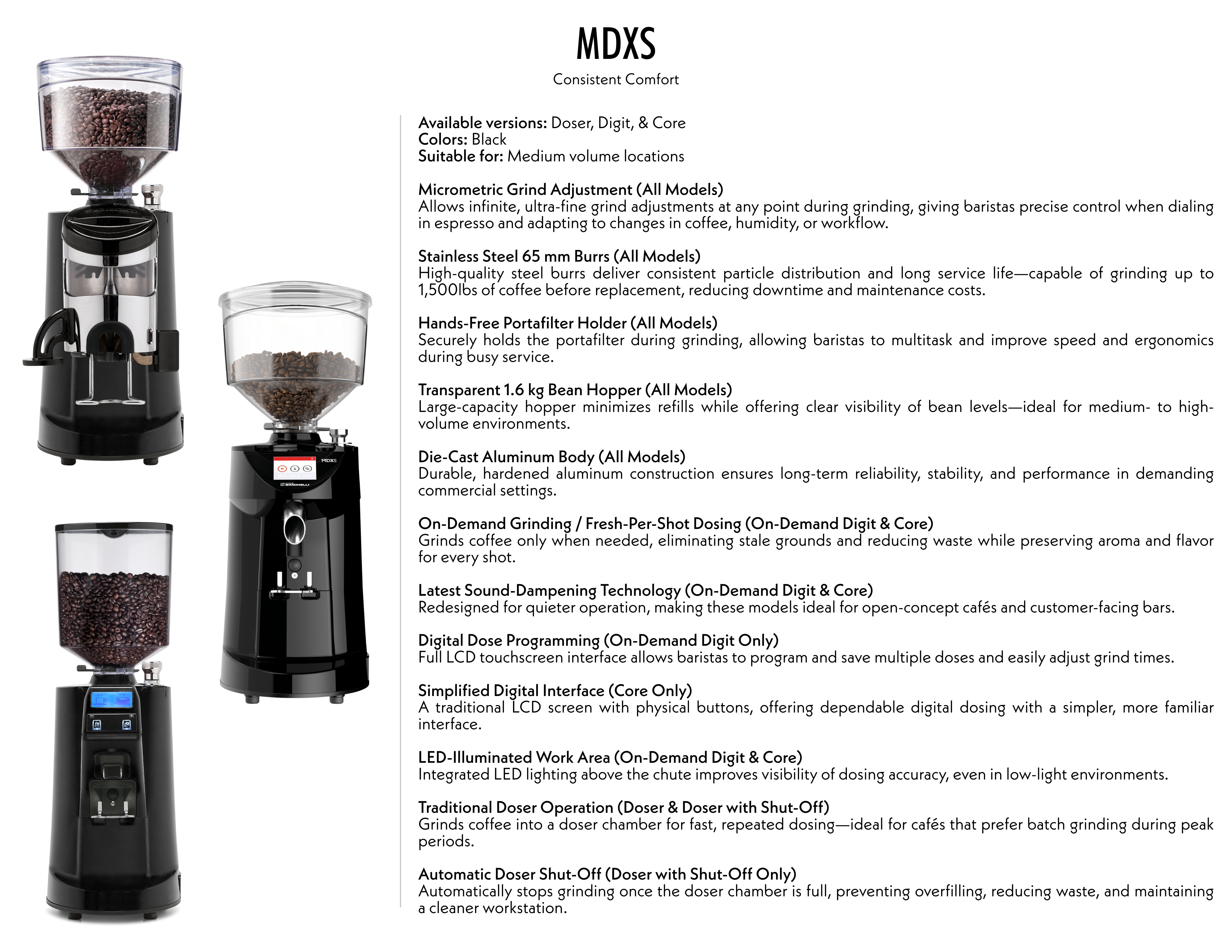 Nuova Simonelli | MDXS